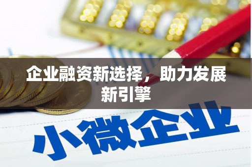 加格达奇企业融资新选择，助力发展新引擎